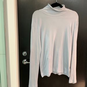 Light blue turtle neck from KOTN